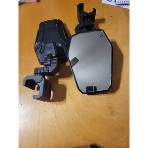 For Polaris Ranger XP 1000 Crew  UTV Side Mirrors Mounted On A-pillar 2018-2025